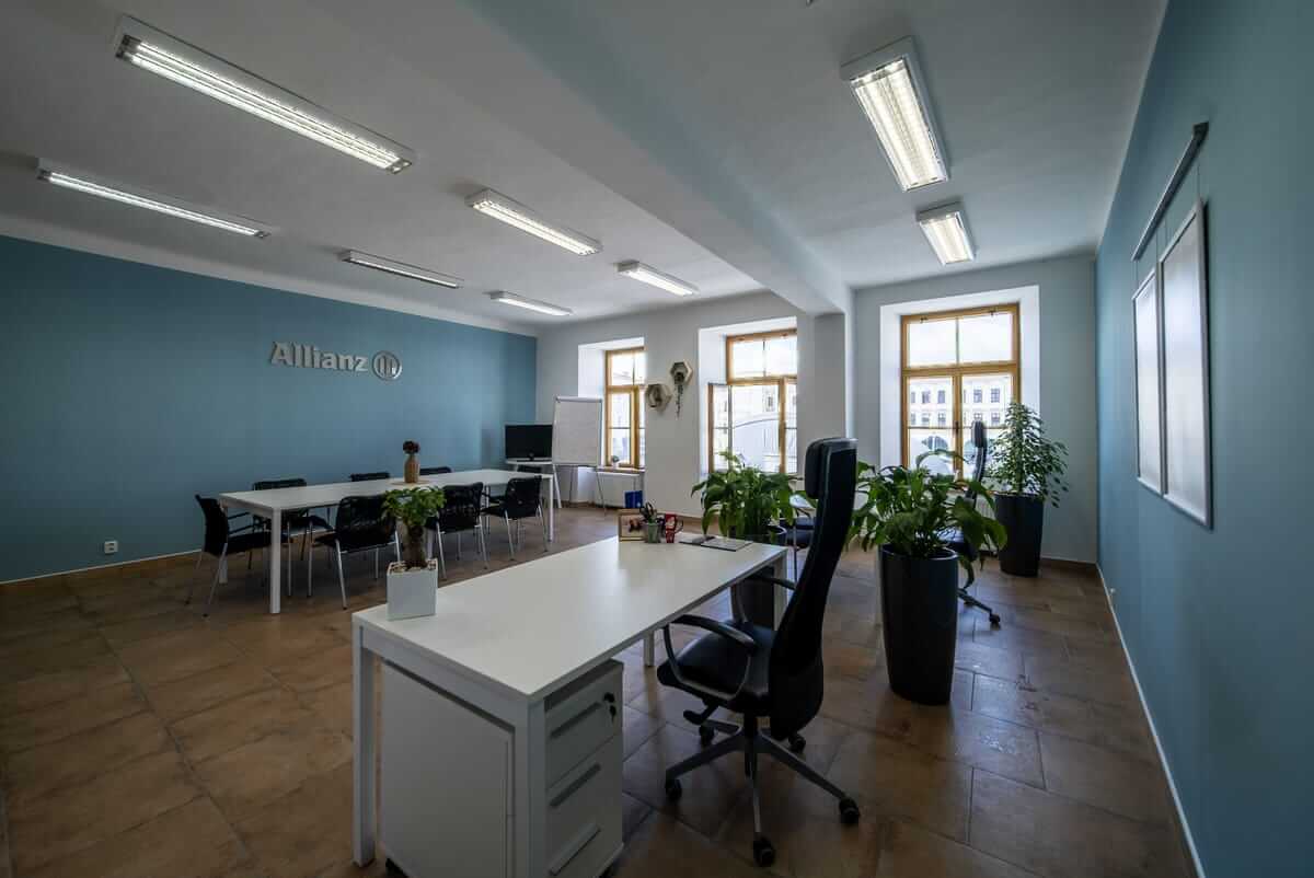 Kancelář Allianz Nový Jičín – pracovní prostory