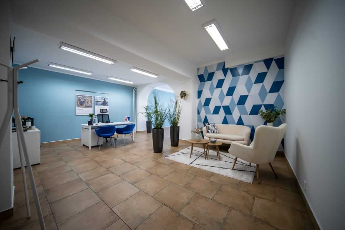 Kancelář Allianz Nový Jičín – vstupní prostor